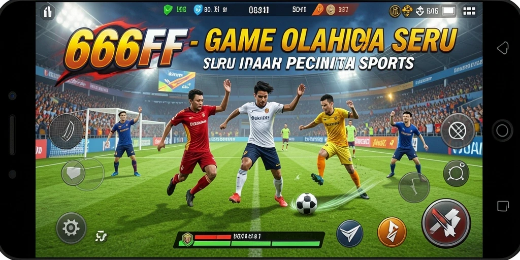 Tampilan menarik dari gameplay olahraga dalam 666FF.