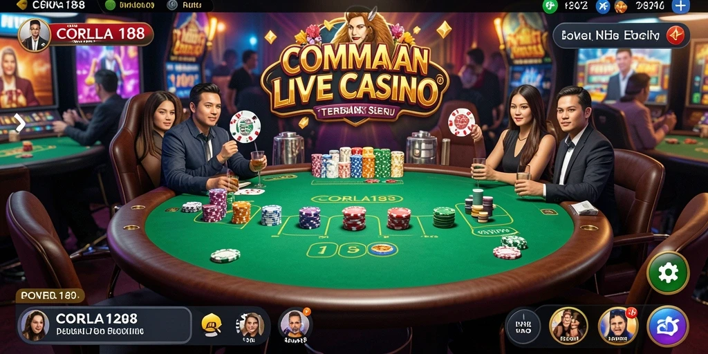 Gameplay seru dan interaktif di CORLA188 Live Casino.