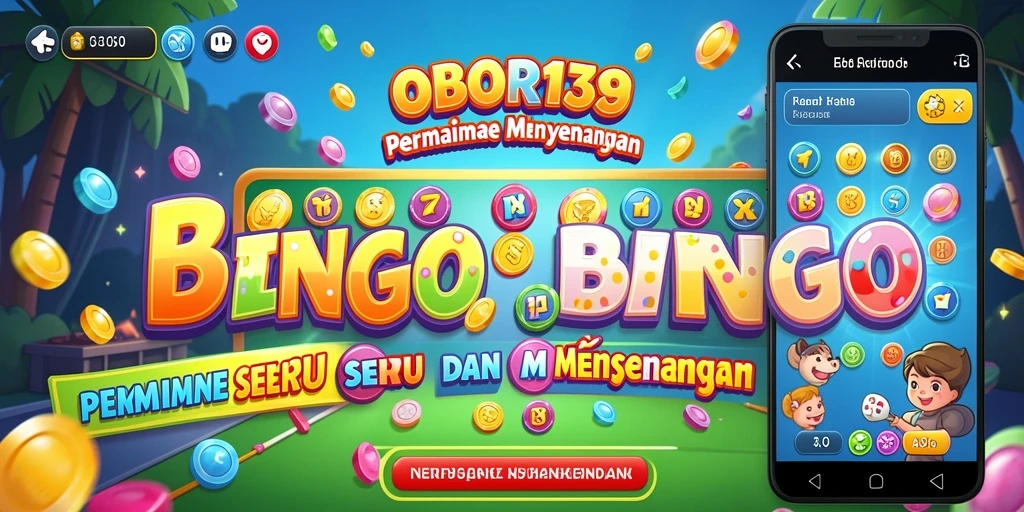 Tampilan gameplay menarik dari OBOR138 dengan suasana Bingo.