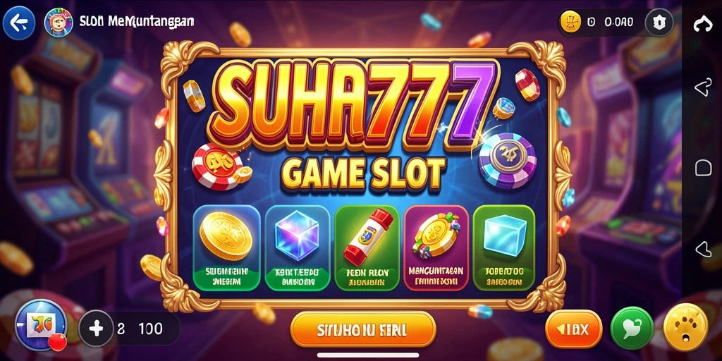 Tampilan menarik dari gameplay Slot SUHU777 yang penuh warna.